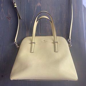 Kate Spade Yellow Satchel